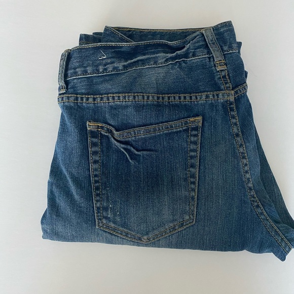 Charlotte Russe Dark Distressed Jeans - Picture 2 of 8